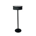 Lampada da scrivania in alluminio portable touch rechargeable metallic cordless led desk lamp usb with battery