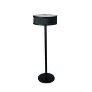 Lampada da scrivania in alluminio portable touch rechargeable metallic cordless led desk lamp usb with battery
