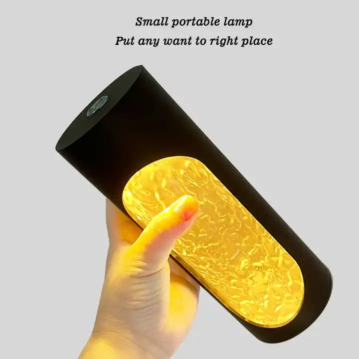 Modern Touch Control Portable Battery Operated Rechargeable Cordless Led Side Table Lamp Luxury For Restaurant Living Room