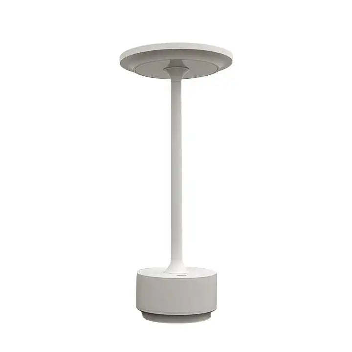 Nordic minimalist creative wireless light aluminum convenient rechargeable dimmer led button desk light