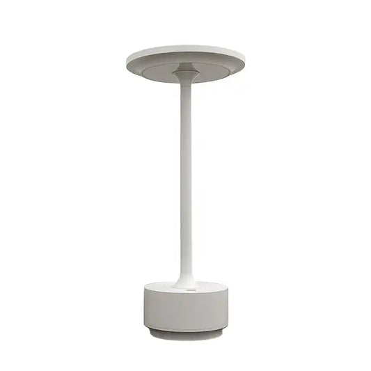 Nordic minimalist creative wireless light aluminum convenient rechargeable dimmer led button desk light