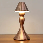 Touch charging bar atmosphere light retro personality restaurant cafe metal creative mushroom table lamp