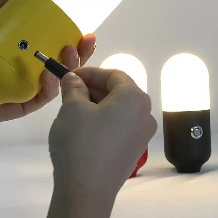 Pill Touch rechargeable battery Dimmer night light