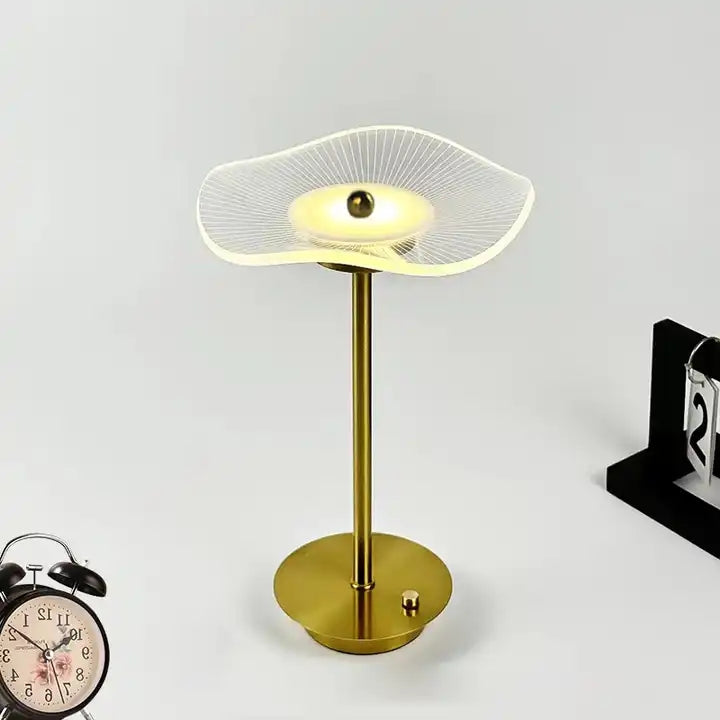 Modern Touch Battery Restaurant Lampada Da Tavolo Led Rechargeable Cordless Led Crystal Table Lamps Luxury Home Decor
