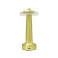 Portable chargeable Dimmable Night restaurant rechargeable cordless led Touch Reading table lamps for bar home