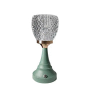 Touch table lamp trophy led dimmable decoration bedside lamp with wireless charging bedside lamp baby bedroom