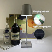 Portable Led Outdoor Camping Lighting Solar Energy System Charging Wireless Table Lamps With Remote