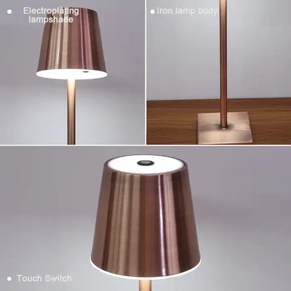 Bedroom Lighting Night Led Touch Lamp Usb Rechargeable Table Lamp Nordic Modern Usb Desk Lamp